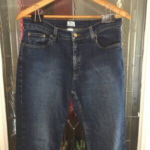 Bass Stone Wash Stretch Bootcut Blue Jeans Women's size 6